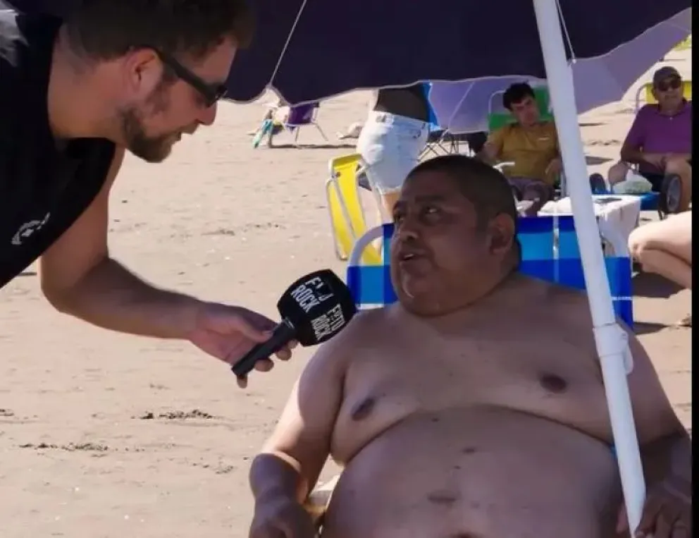 Se trata de Bruno Melihual, conocido como “El Vasco” en la ciudad de Allen. (Foto captura)