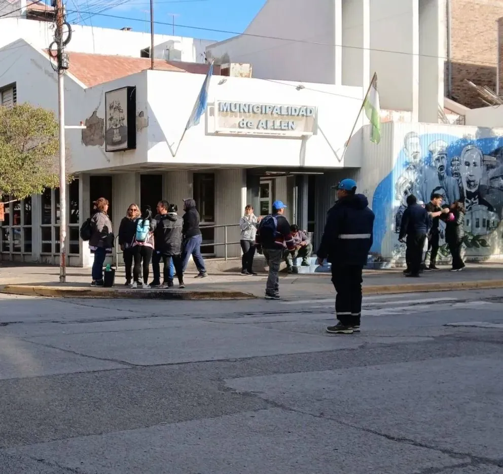 El conflicto con los trabajadores municipales continúa sin resolución con un escenario cada vez más tenso. (Foto: Gentileza)