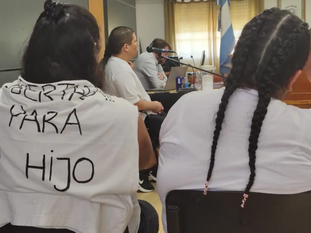 Durante la audiencia estuvieron familiares de Segobia. Foto: Cipo360.