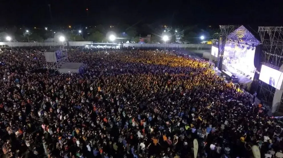 Pese a la suspensión, desde el municipio ya proyectan la vuelta de la Fiesta Nacional de la Piedra Laja para 2027. Foto archivo