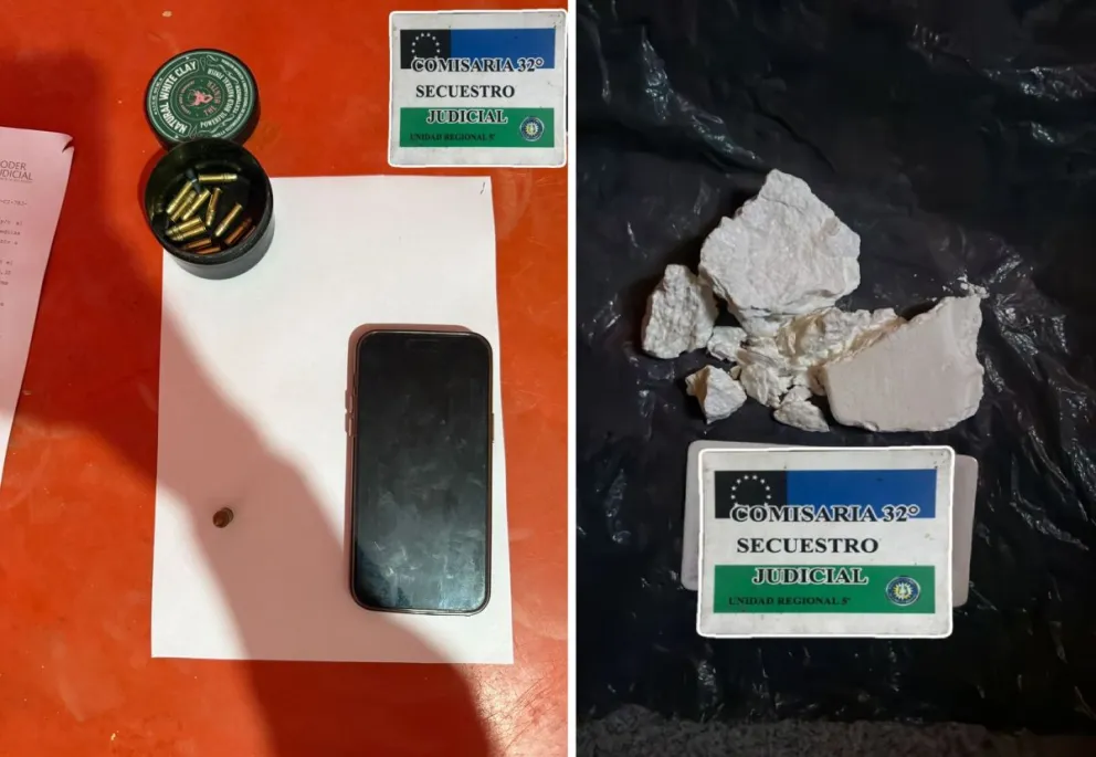 Por el hecho un joven de 20 años quedó imputado. Foto gentileza Policía Río Negro