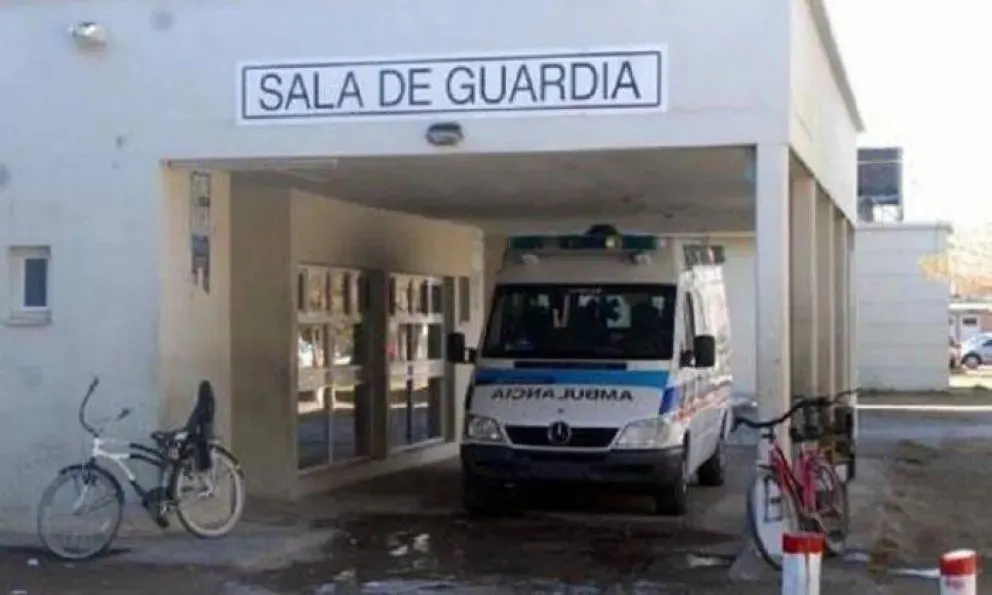 La nena permanece internada en Terapia Intensiva en el hospital de Roca. Foto: Tania Domenicucci-ANR