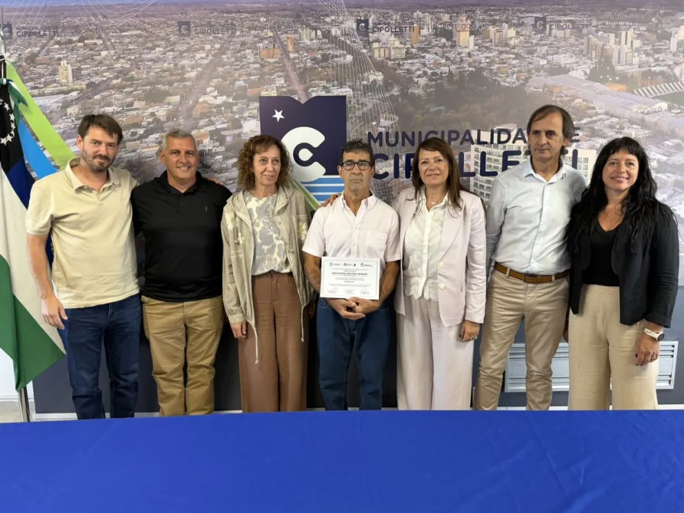 Tras la renuncia de Manonelles, Sepúlveda se incorporó al Concejo Deliberante en Cipolletti. Foto gentileza