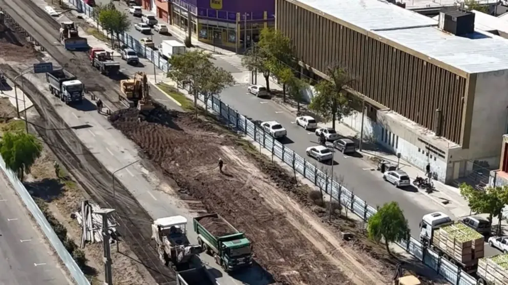 La remodelación de la Avenida Mosconi obliga a tomar nuevos caminos a quienes ingresan a Neuquén o necesiten continuar hacia el oeste. Fuente: gentileza.