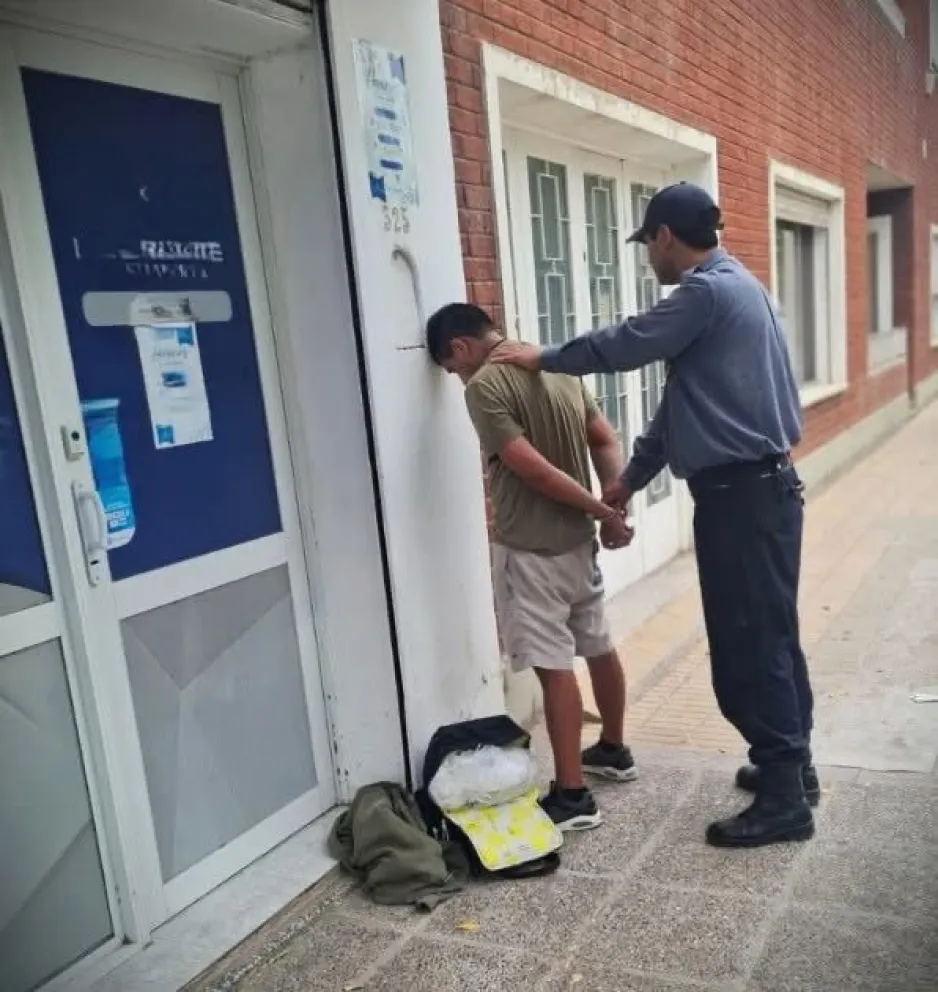 Trabajó personal del Gabinete de Criminalística /imagen gentileza