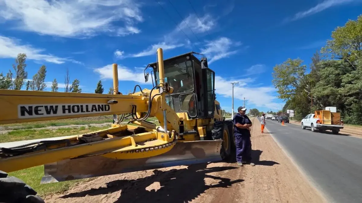 Provincia supervis&oacute; avance de repavimentaci&oacute;n de Ruta 65 en Fern&aacute;ndez Oro Cr&eacute;dito: Gobierno de R&iacute;o Negro