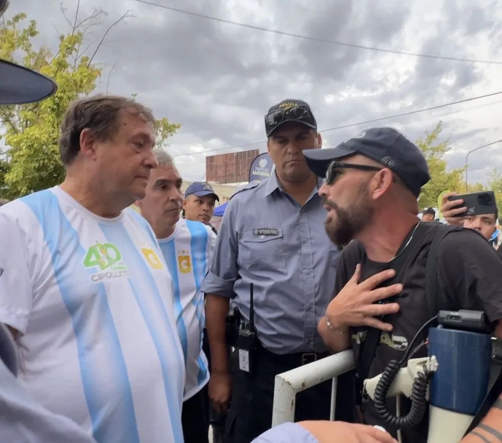 "Vos no sos policía, así que no me voy a juntar con vos” Imagen CIPO360