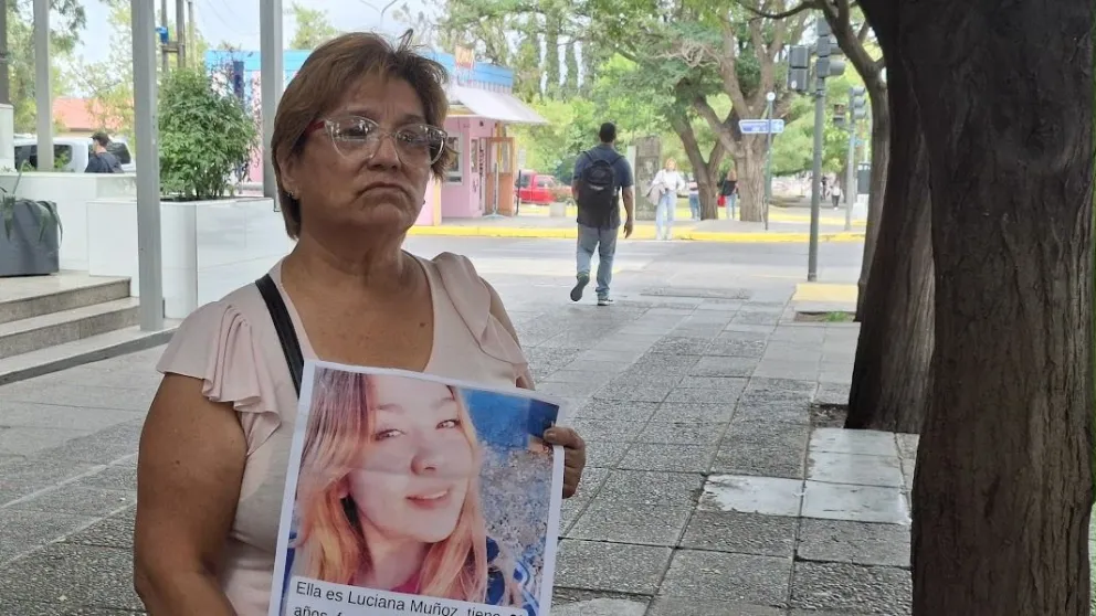 La abuela de Luciana Muñoz volvió a reclamar justicia: “No tenemos ninguna novedad”. Foto Daniela Luján