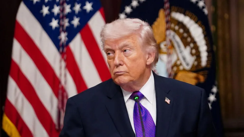 El presidente de Estados Unidos, Donald Trump. 