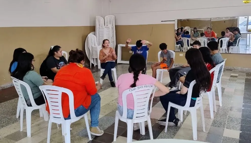 La actividad es organizada porel  Programa Adolescencia Saludable. Foto gentileza