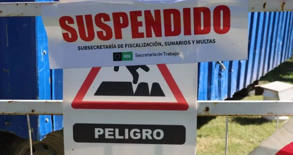 La obra fue suspendida. (Foto: Tania Domenicucci. ANRoca)