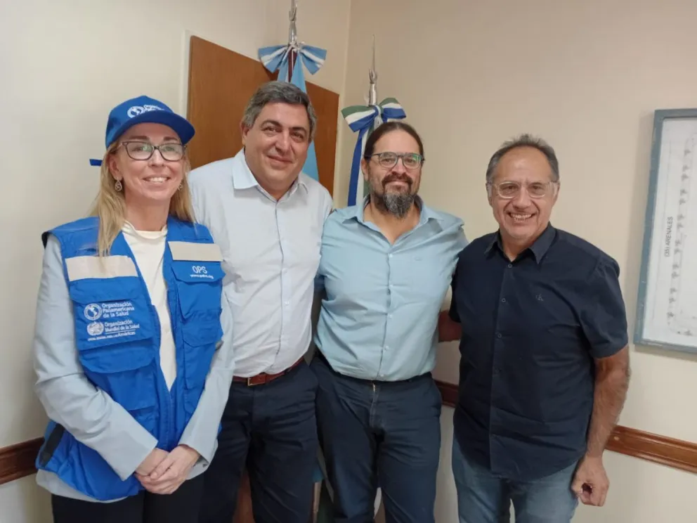 La OPS destacó el trabajo sanitario de Río Negro y Neuquén. Foto gentileza