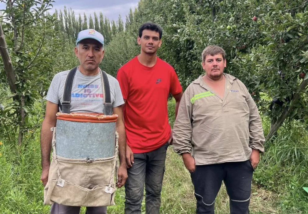 En la Madrid, Tucumán, en solo 48 horas, se estima que cayeron 250 mililitros de agua (Gentileza Miguel Angel Parra)