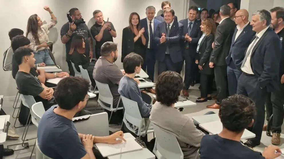 El Instituto Vaca Muerta fue inaugurado con la presencia de funcionarios, empresarios y referentes del sector energético. Foto: gentileza.