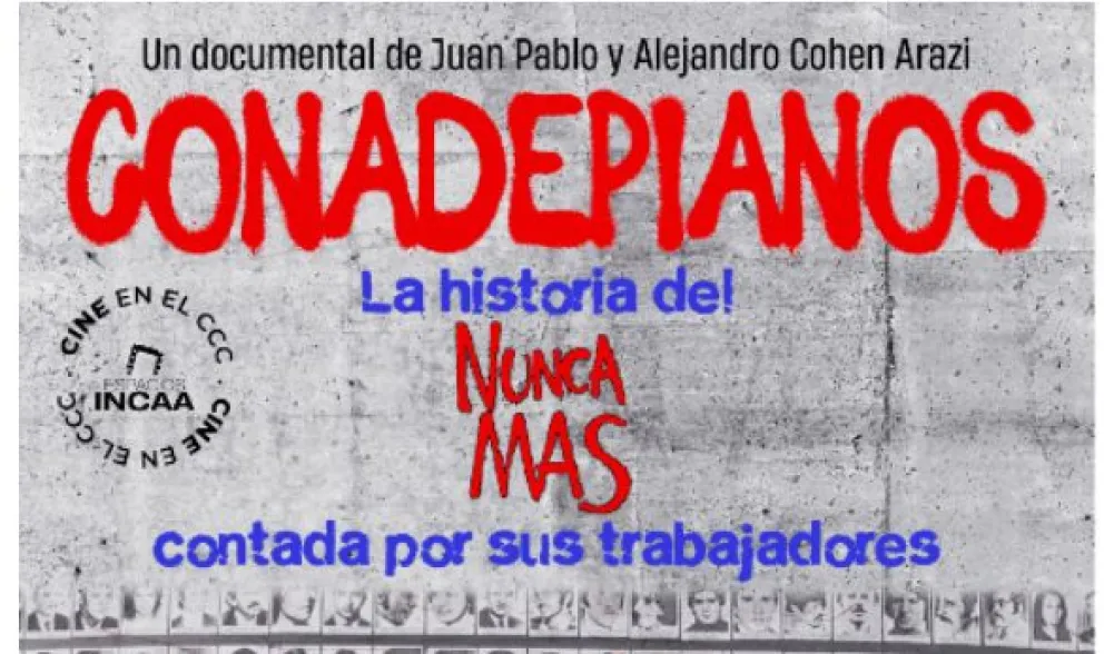 El documental cuenta los entretelones del enorme trabajo colectivo que terminó en la redacción del informe "Nunca Más". Foto: gentileza.