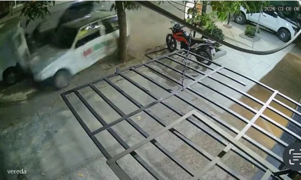 El accidente ocurrió en la calle Beltrán al 1500 del barrio La Sirena / imagen gentileza