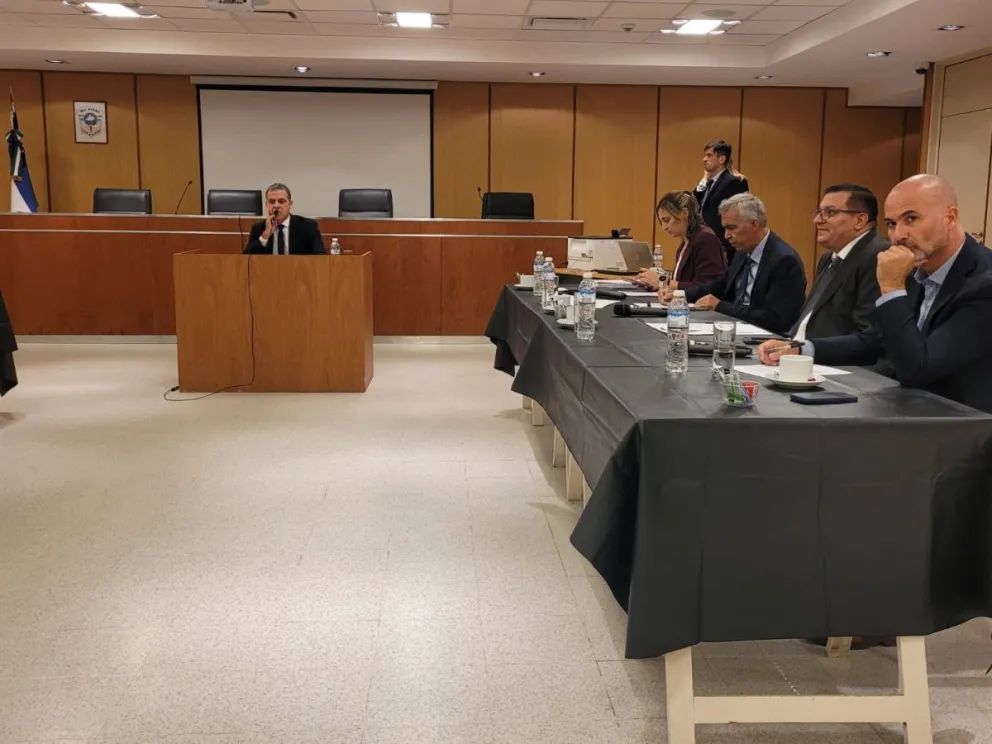 El Consejo se reunió en Cipolletti para nombrar una jueza del fuero Civil, y un defensor penal. Foto: Prensa Poder Judicial.
