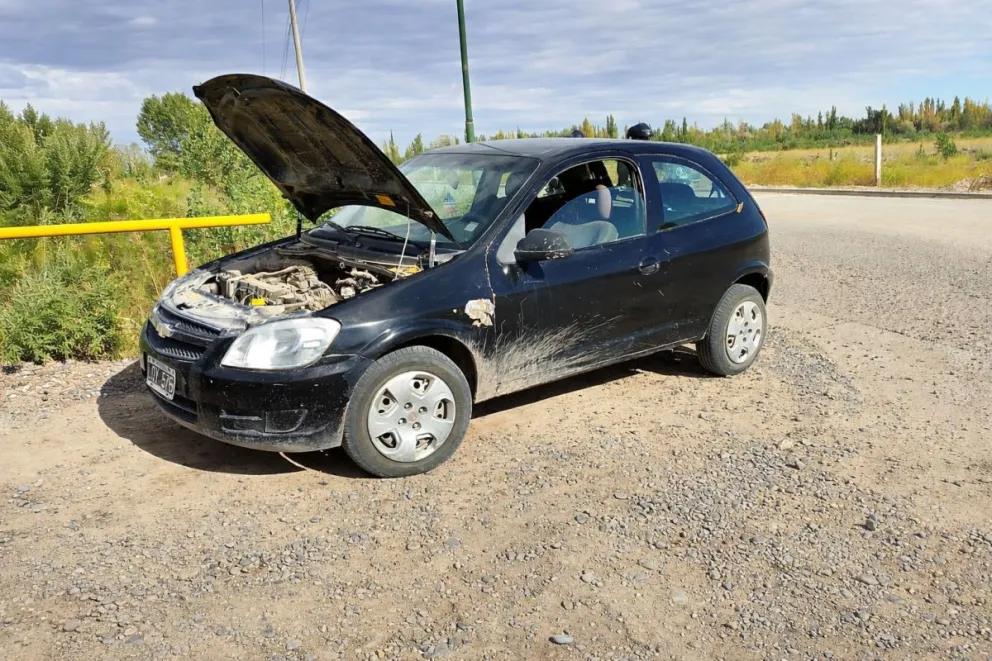 El Celta era requerido desde el juzgado civil N° 3 de Cipolletti. Foto: Policía de Río Negro.