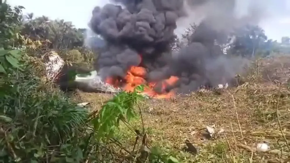 En la aeronave viajaban 125 personas.