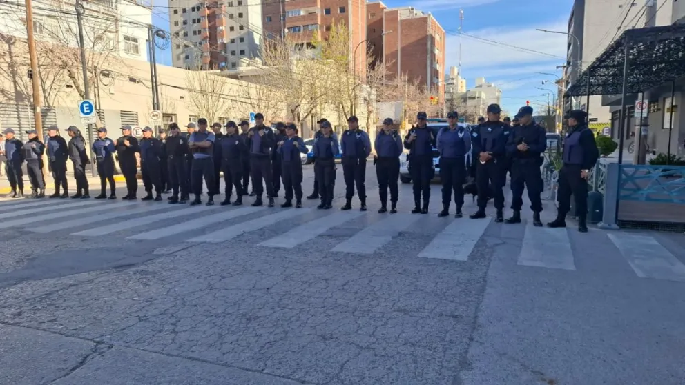 La Policía prepara un operativo especial para el fútbol en La Visera. Foto archivo