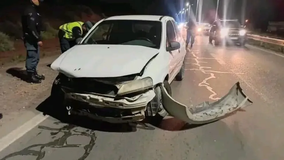 El oficial Casagrande regresaba de una fiesta familiar cuando protagonizó el choque en la ruta 7. Foto: gentileza.