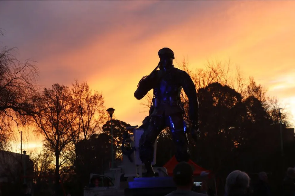 Se cumplen 44 años del conflicto del Atlántico Sur y la ciudad brinda homenaje a los Veteranos de guerra. Foto: archivo.