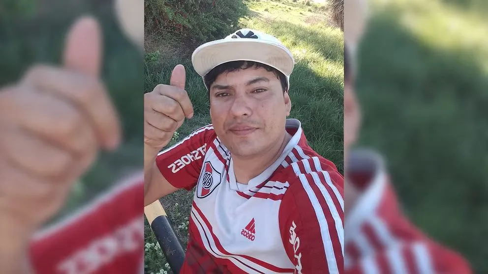 José Luis Retamal estaba esposado y tendido en el piso cuando fue atacado a patadas con botines de seguridad, que tienen puntera de acero. Foto: gentileza.