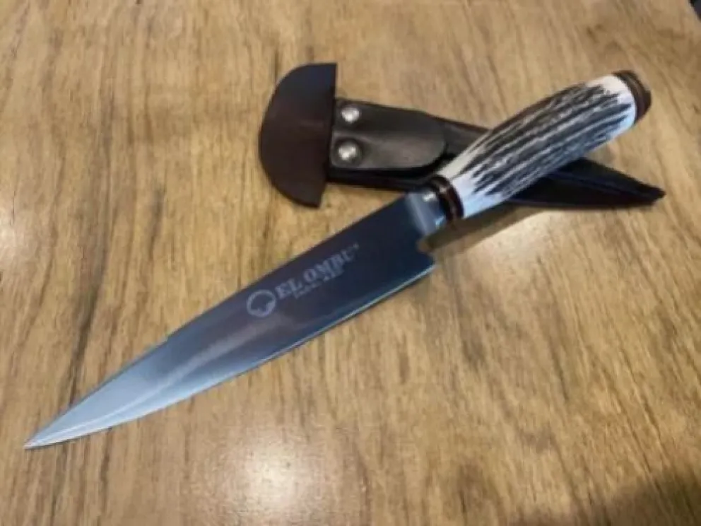 El cuchillo robado esta valuado en unos 180 mil pesos. Foto ilustrativa