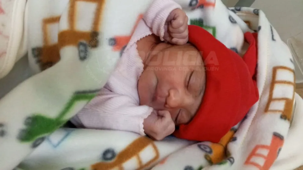 La beba se encuentra en buen estado de salud / imagen gentileza