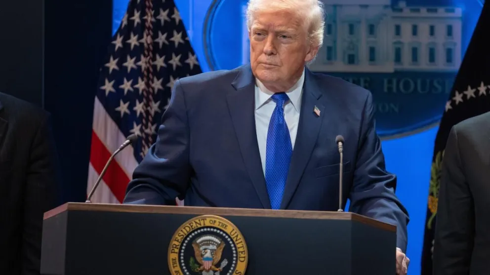 El presidente de Estados Unidos, Donald Trump.