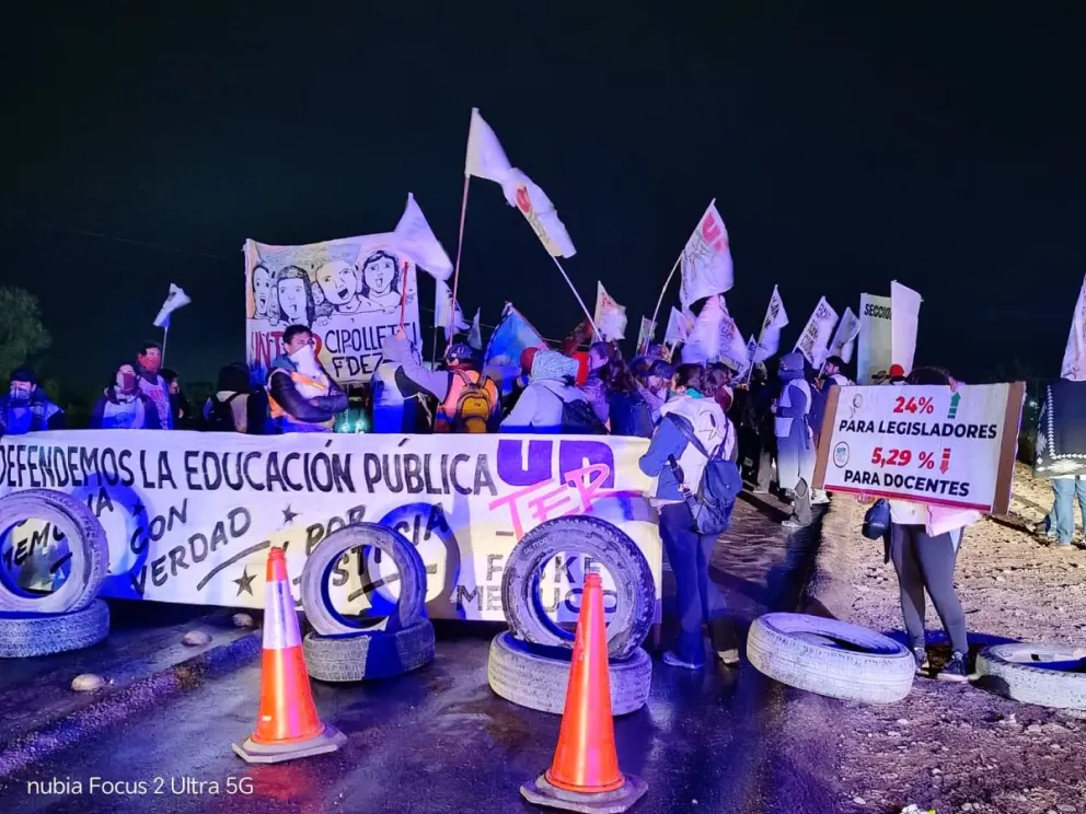 Desde UnTER advierten que, de no mediar una respuesta concreta en los próximos días, las acciones podrían intensificarse. Foto gentileza