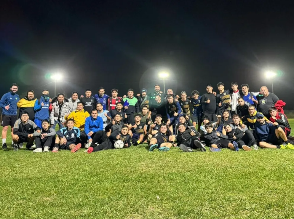 El Salvador: el club más joven de la competencia liguista que representa a la ciudad de Cipolletti. Foto: gentileza.