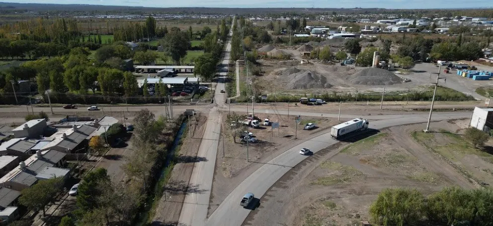 La obra tendrá una duración estimada de 210 días corridos. Foto Prensa Municipalidad de Cipolletti