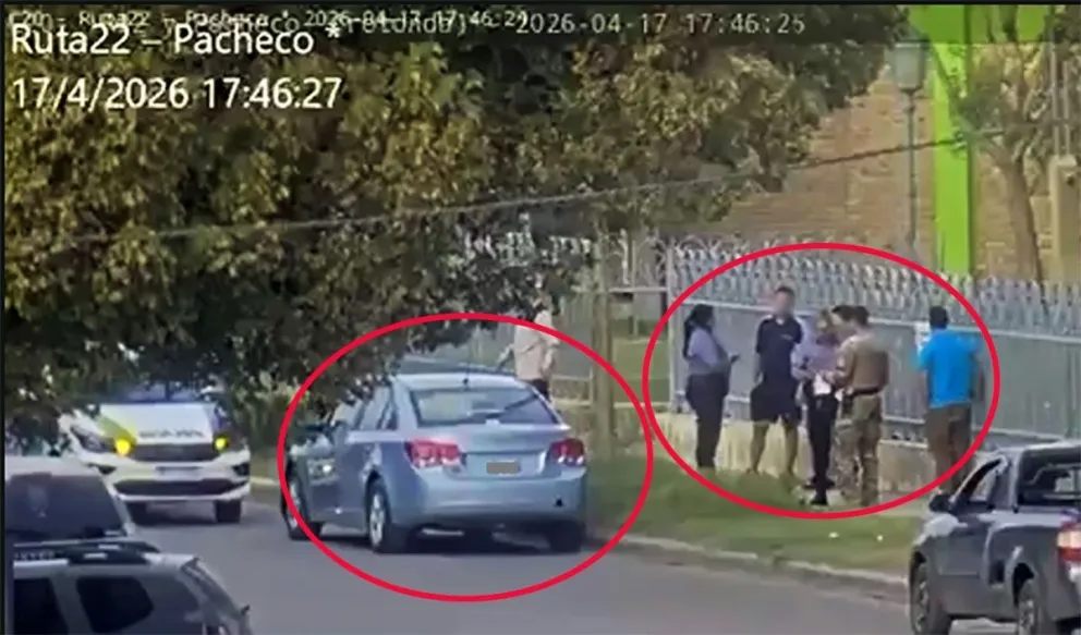 El seguimiento de las cámaras de seguridad  fueron clave para resolver el caso /imagen gentileza