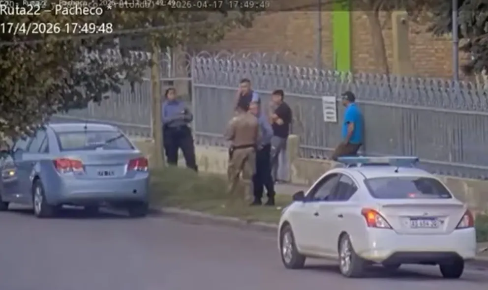 El operativo se realizó en la Terminal de ómnibus de Cipolletti; hay un detenido. Foto: captura de pantalla.