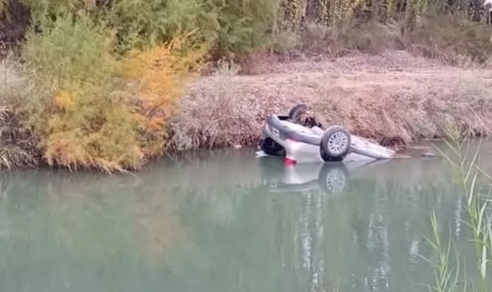 El vehículo fue detectado por personal de la Brigada Rural durante un patrullaje en la zona de La Parra. Foto gentilza Seny Radio