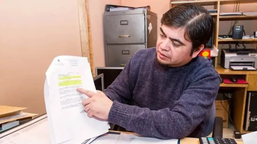 Bielma anunció su retiro por problemas de salud. Fin a un ciclo histórico al frente del sindicato. Foto. archivo.