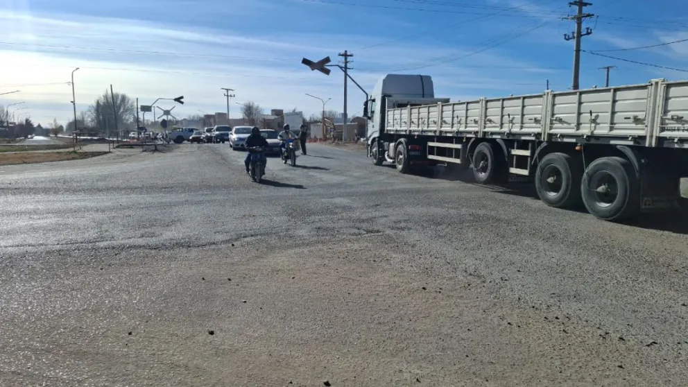 Cipolletti acelera una obra clave: avanzan los trabajos en Ruta Chica y Circunvalación. Foto Cipo360