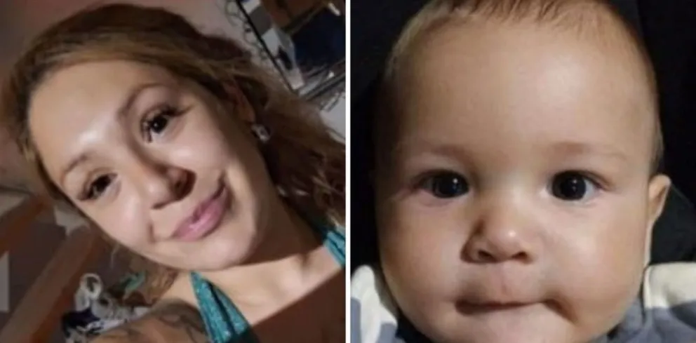 La joven y su bebé desaparecieron el viernes y se realizaron varios allanamientos con resultados negativos. Foto Policía Neuquén