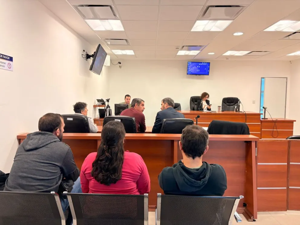 Los condenados fueron trasladados este miércoles desde la Ciudad Judicial / imagen gentileza Mejor informado