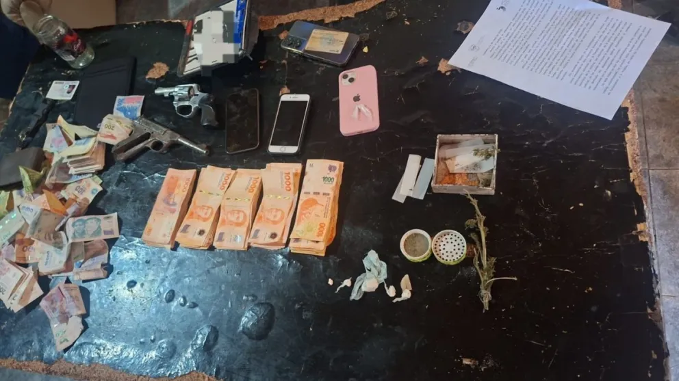 El operativo permitió el secuestro de más de medio millón de pesos/ imagen gentileza 
