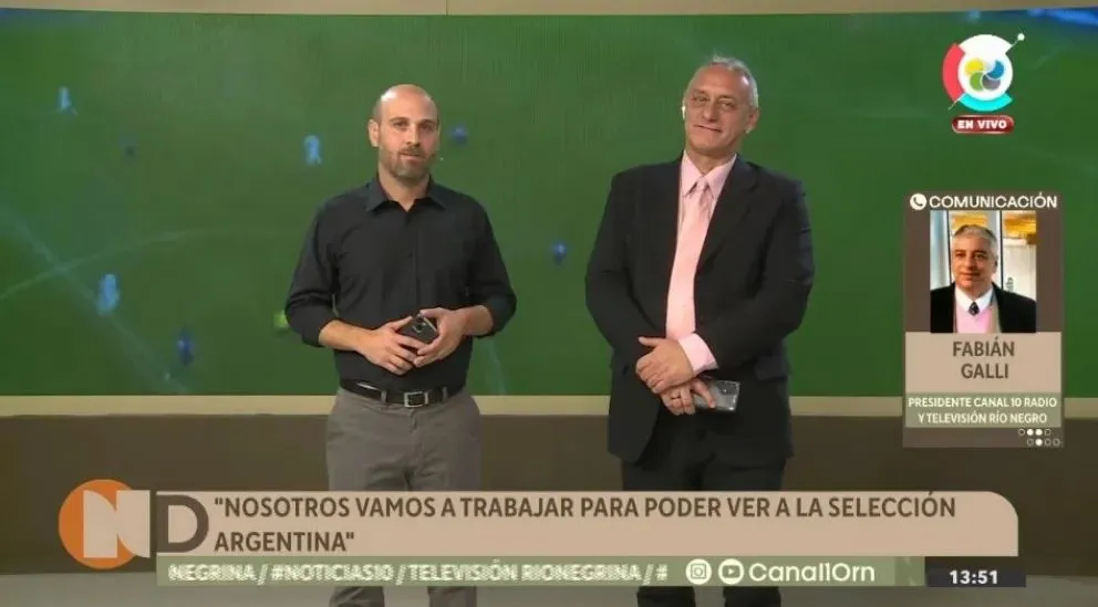 Las declaraciones las realizó en el informativo del mediodía de Canal 10. Foto archivo
