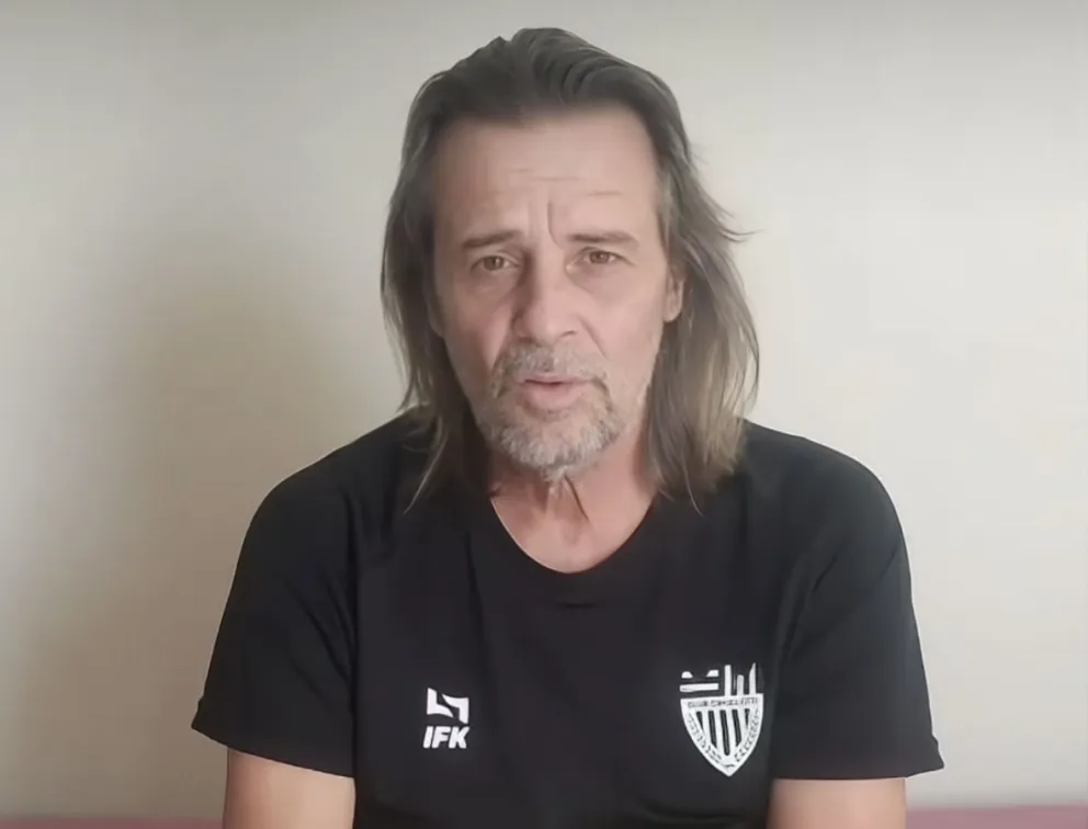 Daniel "Chango" Cravero grabó un video tras recibir el alta médica / imagen gentileza