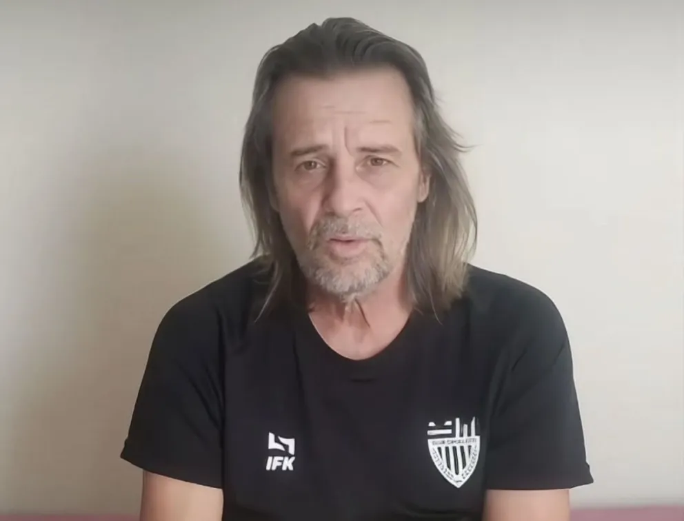 Daniel "Chango" Cravero grabó un video tras recibir el alta médica / imagen gentileza