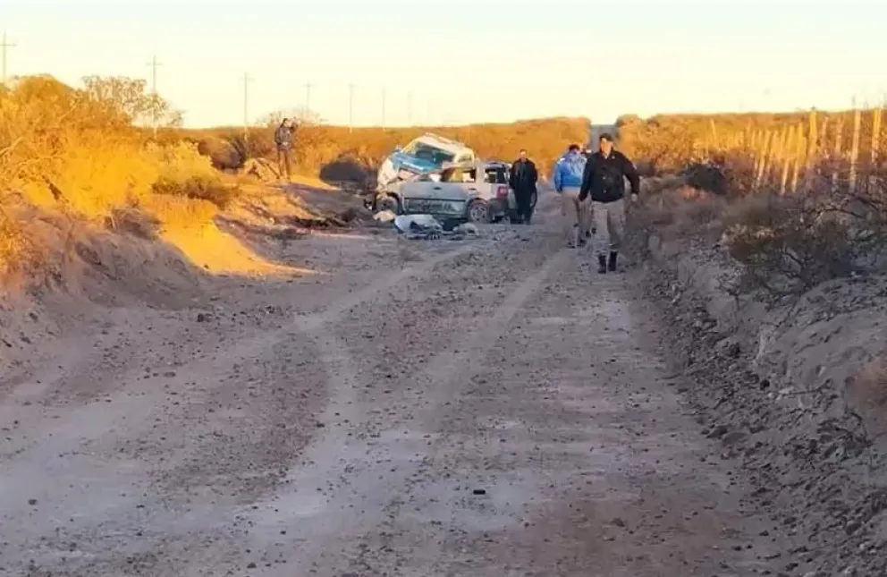 El siniestro vial ocurrió esta mañana camino a Las Perlas. Foto gentileza