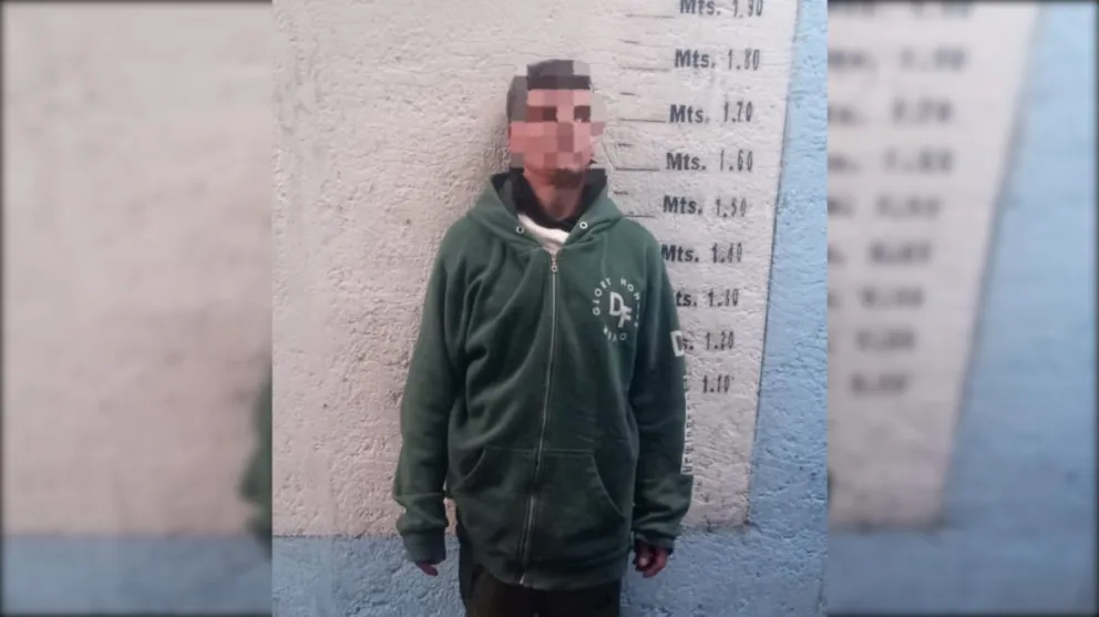 Vecinos lo persiguieron y atraparon tras el robo de una bicicleta en Cipolletti. Foto gentileza