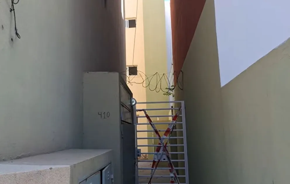 Siete personas tuvieron que ser evacuadas de sus departamentos del edificio de calle Pasaje Penna. Foto Cipo360