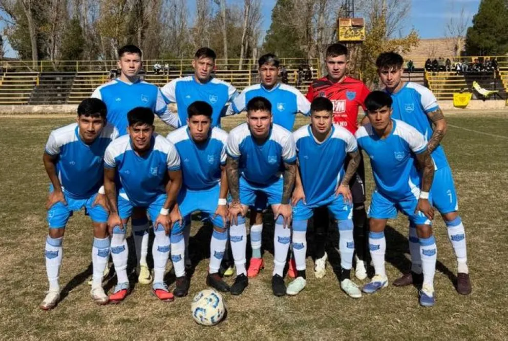 San Martín y una valiosa victoria frente a la Unión Deportiva Catriel. Foto: gentileza.