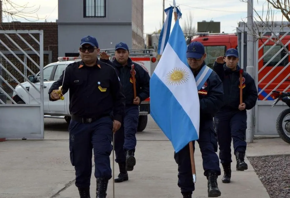 Los bomberos celebrarán su día: arrancan el día con un toque de sirena y luego, con recorridas por las calles de la ciudad. Foto: archivo.