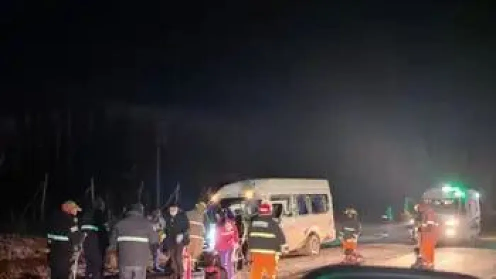 El tránsito sobre la Ruta 7 sufrió demoras importantes/ imagen gentileza